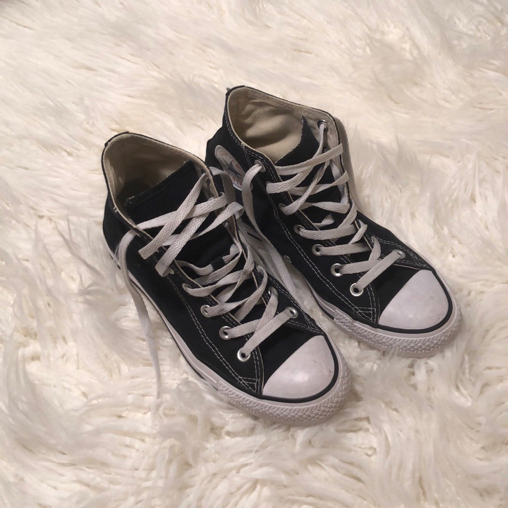 Black High Top Converse